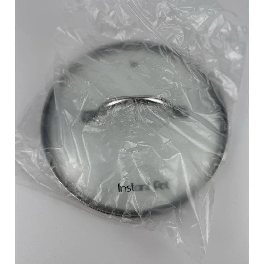 Instant Pot 6 Qt Tempered Glass Lid Replacement w/ Steam Vent Stainless Handle